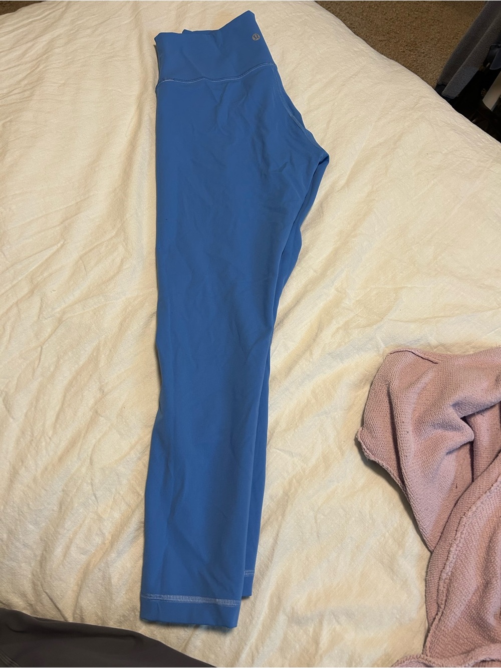 Blue womens wunderunder Leggings - size 8